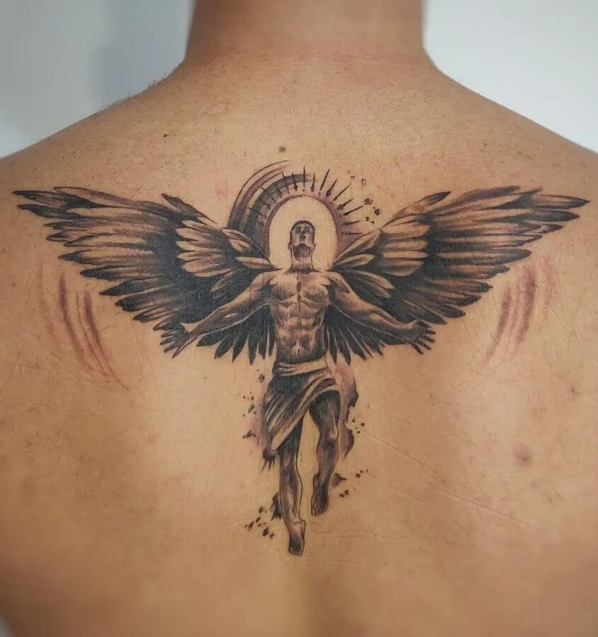 25+ Heavenly Angel Tattoo Designs for Divine Inspiration