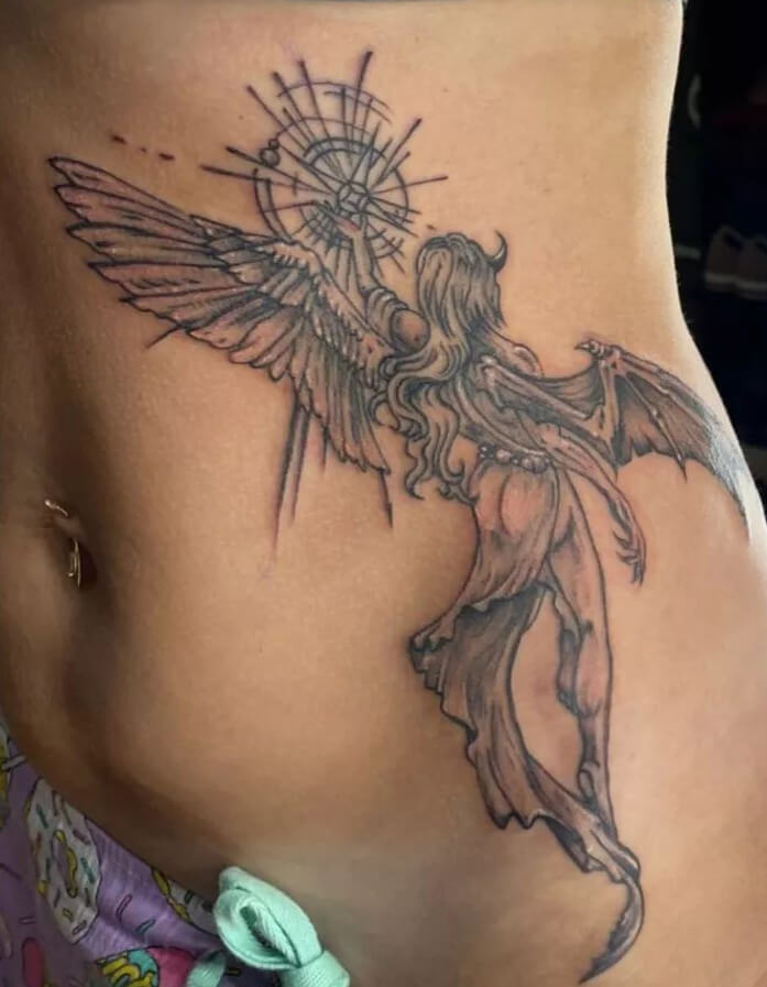 25+ Heavenly Angel Tattoo Designs for Divine Inspiration