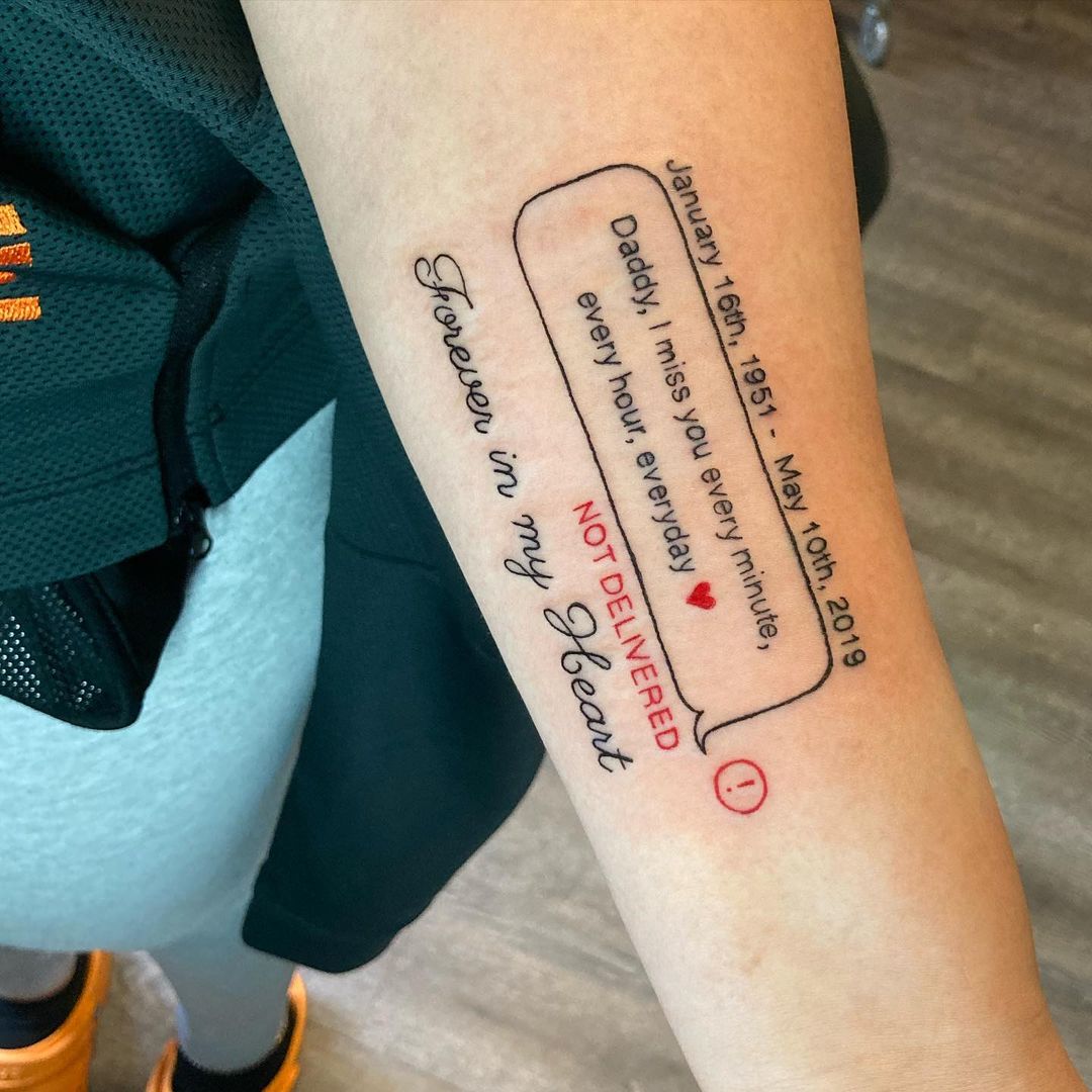 30+ Heartfelt Memorial Tattoos to Honour Your Loved Ones