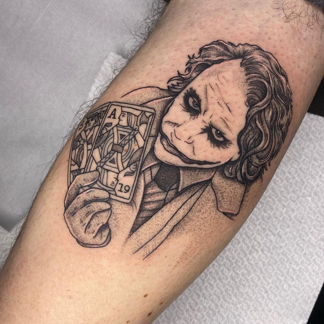 25+ Stunning Joker Tattoo Designs for Every Fan