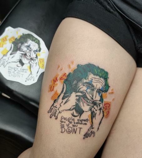 25+ Stunning Joker Tattoo Designs for Every Fan