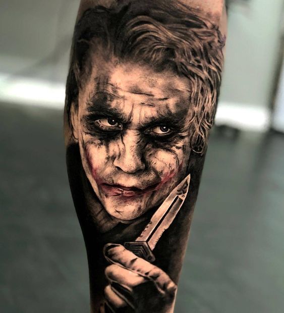 25+ Stunning Joker Tattoo Designs for Every Fan