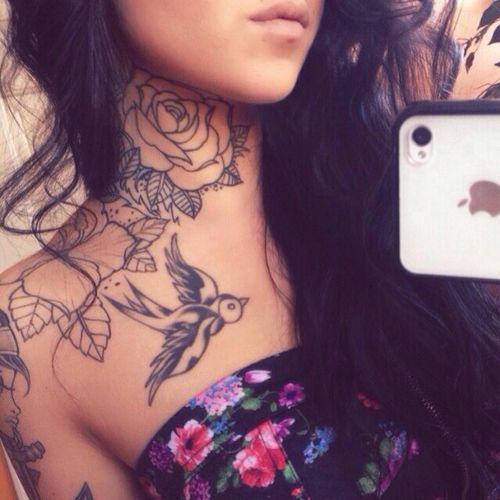 40+ Stunning Neck Tattoo Designs to Unleash Your Style