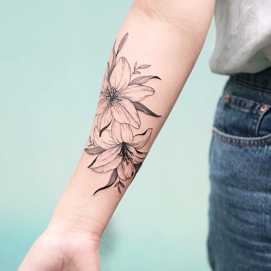 40+ Lovely Lily Tattoo Designs and Their Hidden Stories