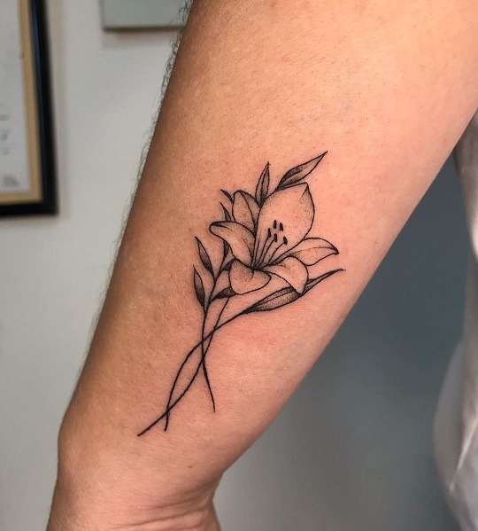 40+ Lovely Lily Tattoo Designs and Their Hidden Stories