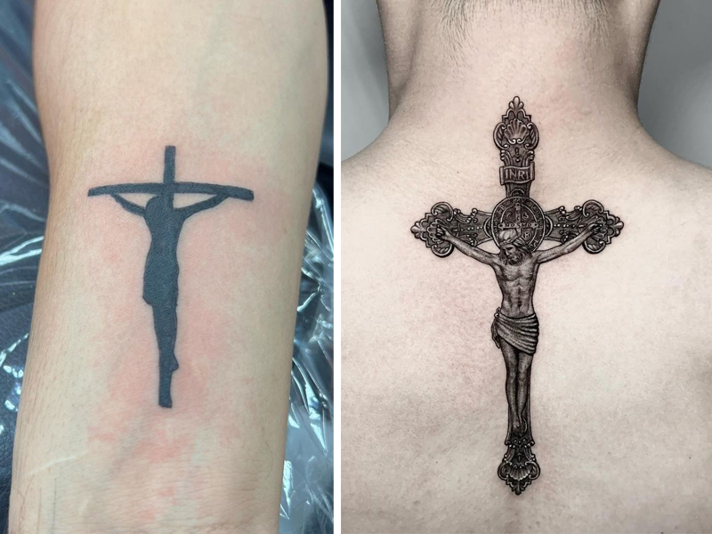 40+ Stylish Cross Tattoo Designs For Men And Women