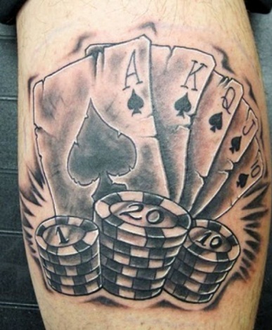 15 Cool and Stylish Playing Card Tattoo Designs 2024