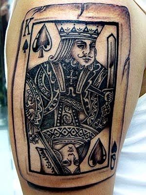 15 Cool and Stylish Playing Card Tattoo Designs 2024