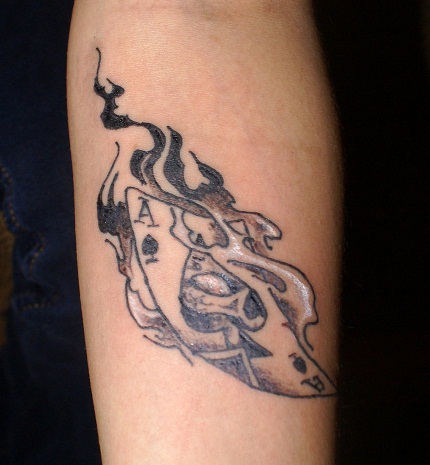 15 Cool and Stylish Playing Card Tattoo Designs 2024