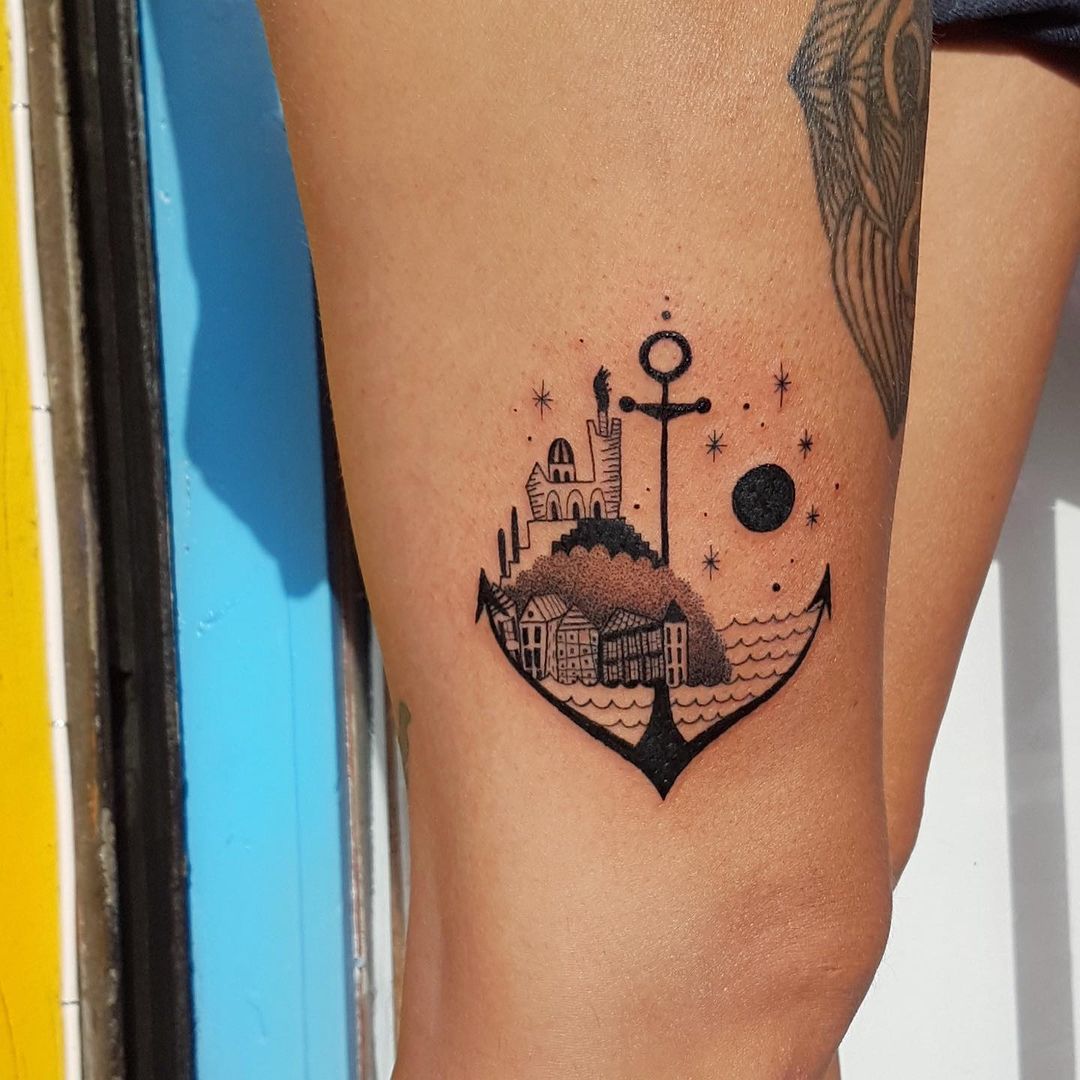 25 Stunning Anchor Tattoo Designs for Nautical Lovers 2024