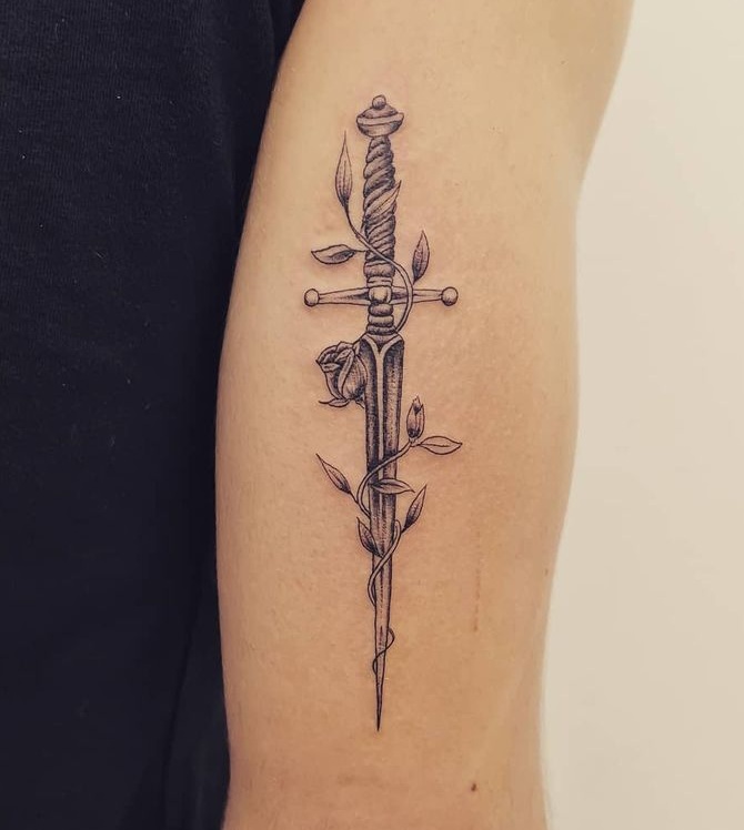 20 Inspiring Sword Tattoo Designs for True Warriors