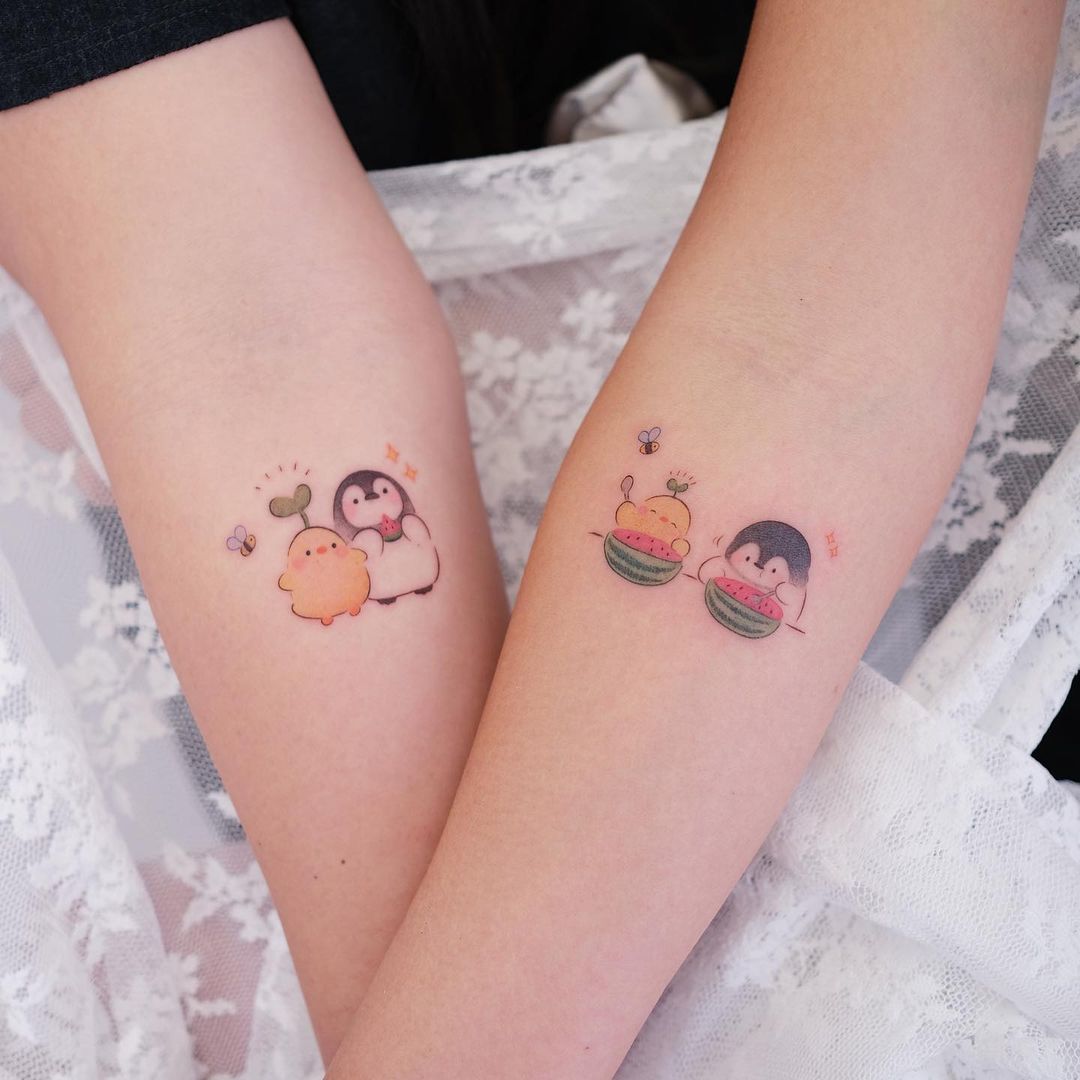 40 Inspiring Sister Tattoo Ideas to Showcase Your Love
