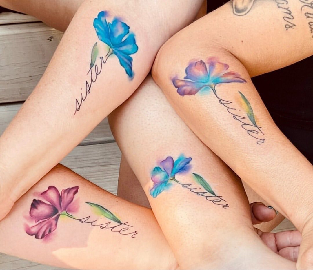 40 Inspiring Sister Tattoo Ideas to Showcase Your Love