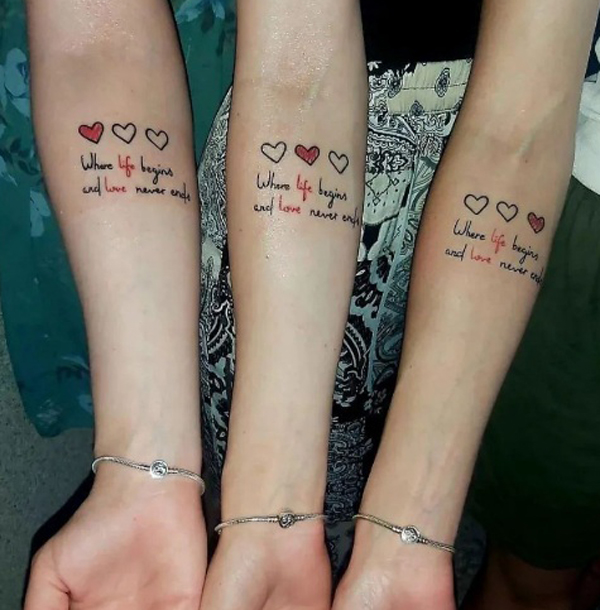 40 Inspiring Sister Tattoo Ideas to Showcase Your Love