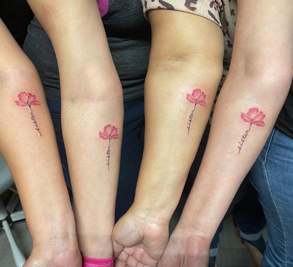 40 Inspiring Sister Tattoo Ideas to Showcase Your Love