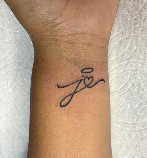 20 Stylish J Letter Tattoo Inspirations 2024
