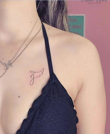 20 Stylish J Letter Tattoo Inspirations 2024