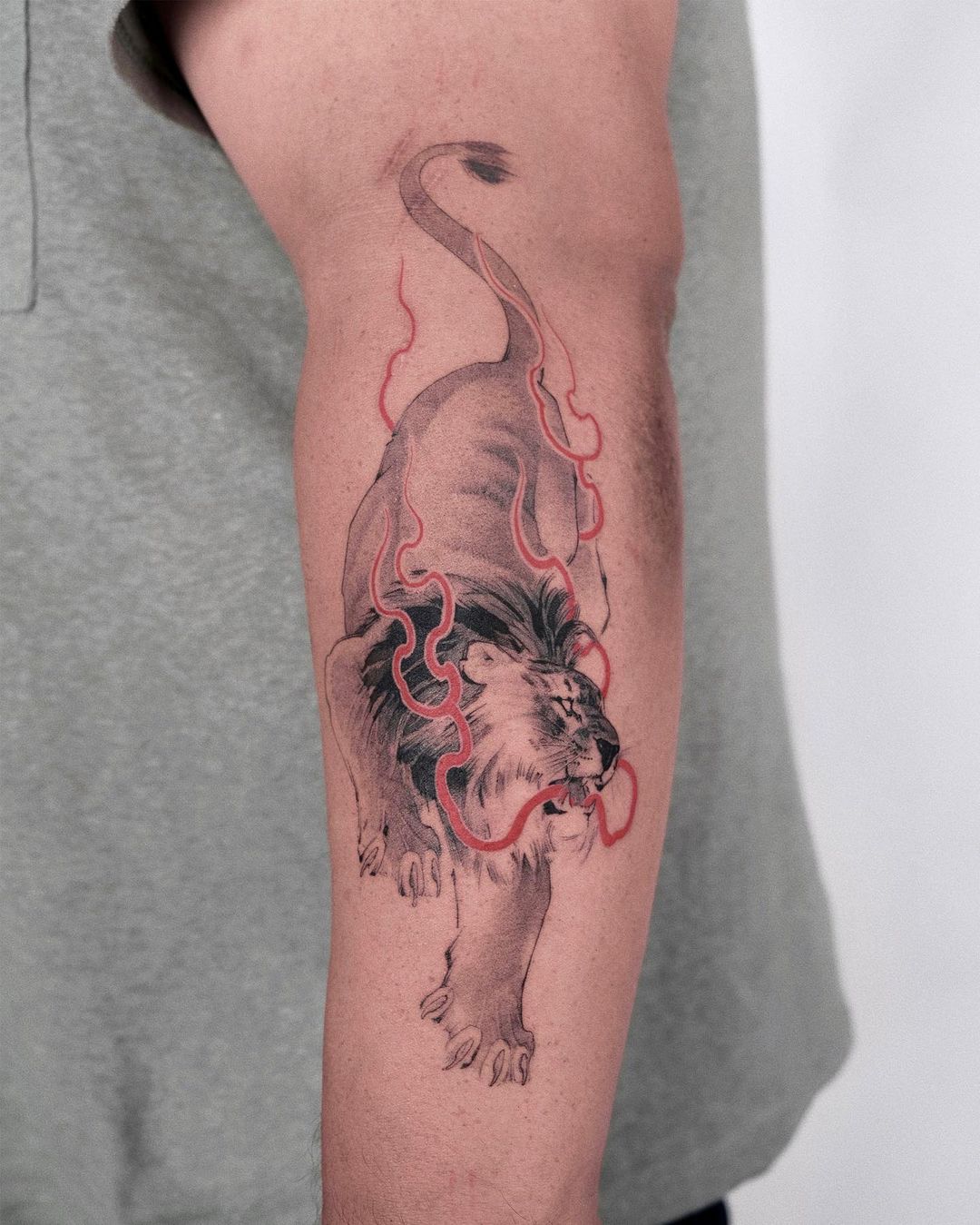 40+ Roaring Lion Tattoo Designs with Symbolism 2024