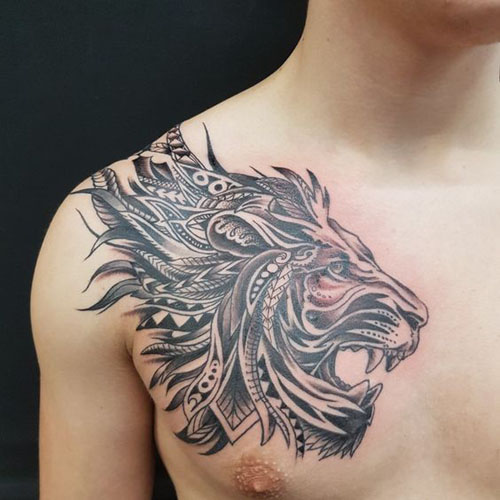 40+ Roaring Lion Tattoo Designs with Symbolism 2024