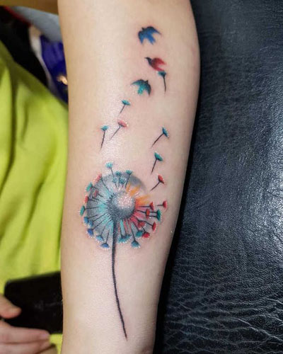 10+ Stunning Dandelion Flower Tattoos and Meanings