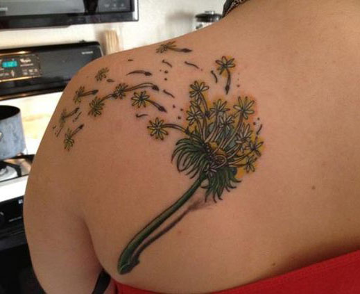 10+ Stunning Dandelion Flower Tattoos and Meanings