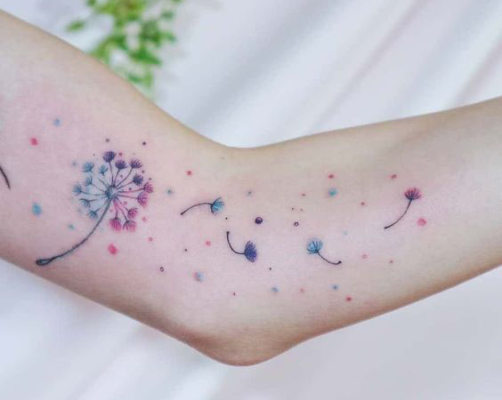 10+ Stunning Dandelion Flower Tattoos and Meanings