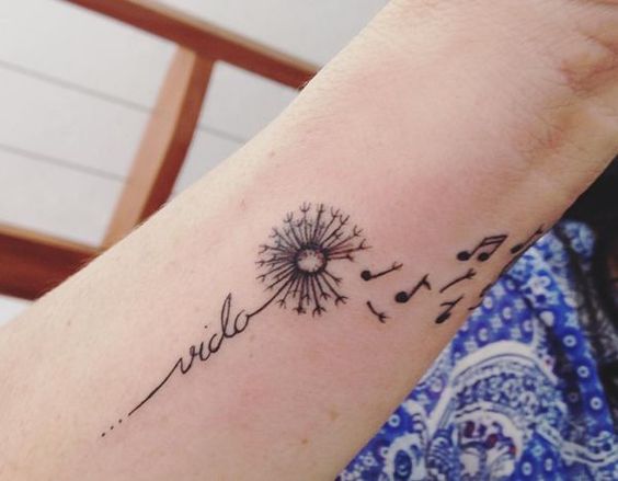 10+ Stunning Dandelion Flower Tattoos and Meanings