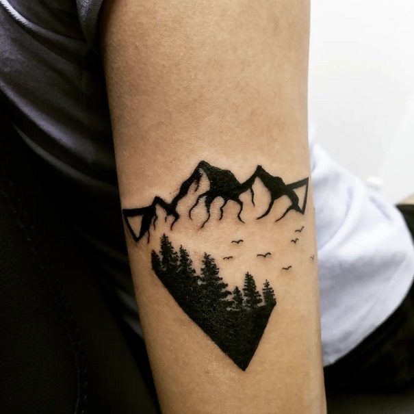 20 Meaningful Mountain Tattoo Designs for Nature Lovers