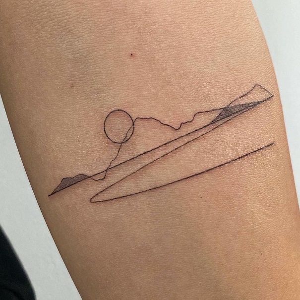 20 Meaningful Mountain Tattoo Designs for Nature Lovers