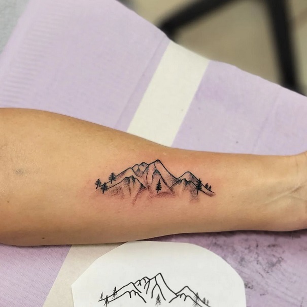 20 Meaningful Mountain Tattoo Designs for Nature Lovers