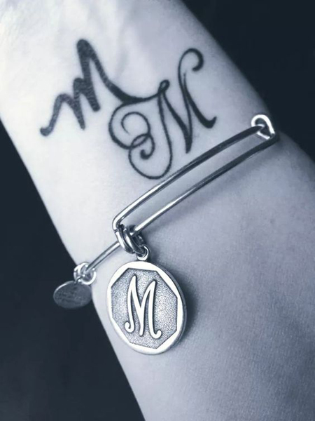 20 Elegant &#039;M&#039; Letter Tattoo Designs for Timeless Appeal