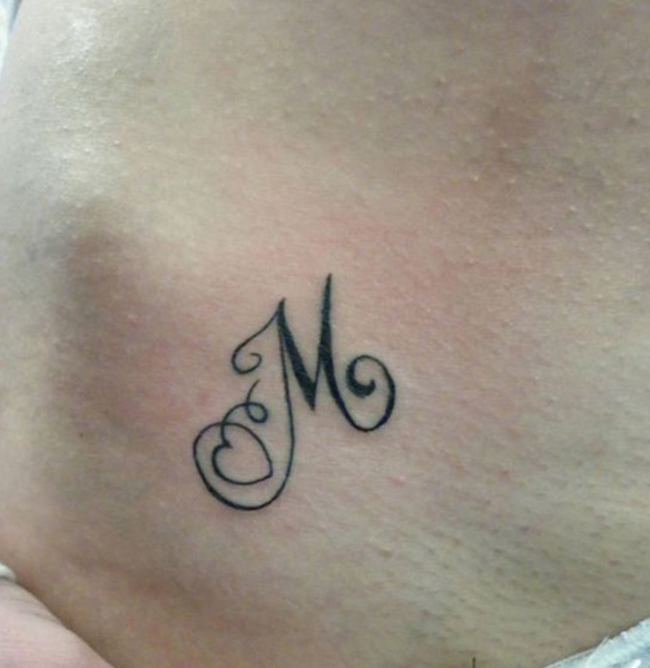 20 Elegant &#039;M&#039; Letter Tattoo Designs for Timeless Appeal