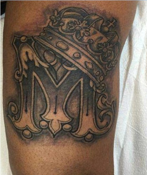 20 Elegant &#039;M&#039; Letter Tattoo Designs for Timeless Appeal