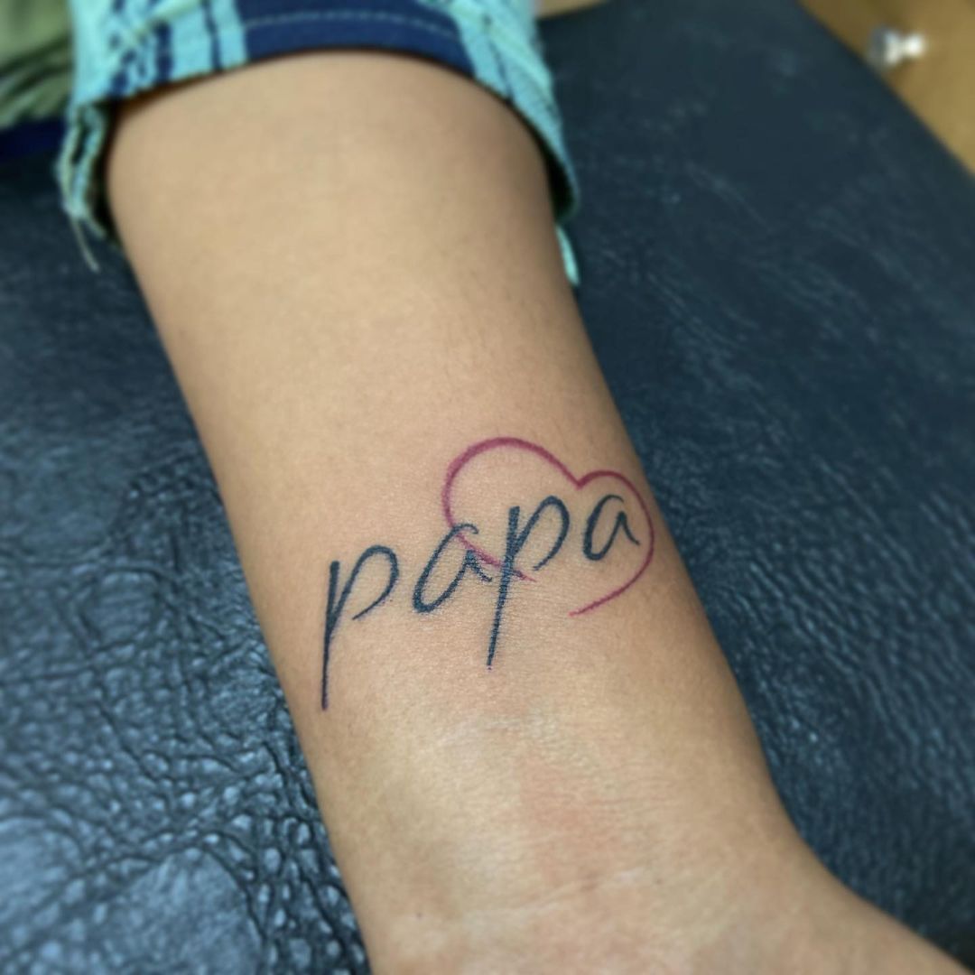 50 Heart Touching Dad Tattoo Designs to Honour Your Hero