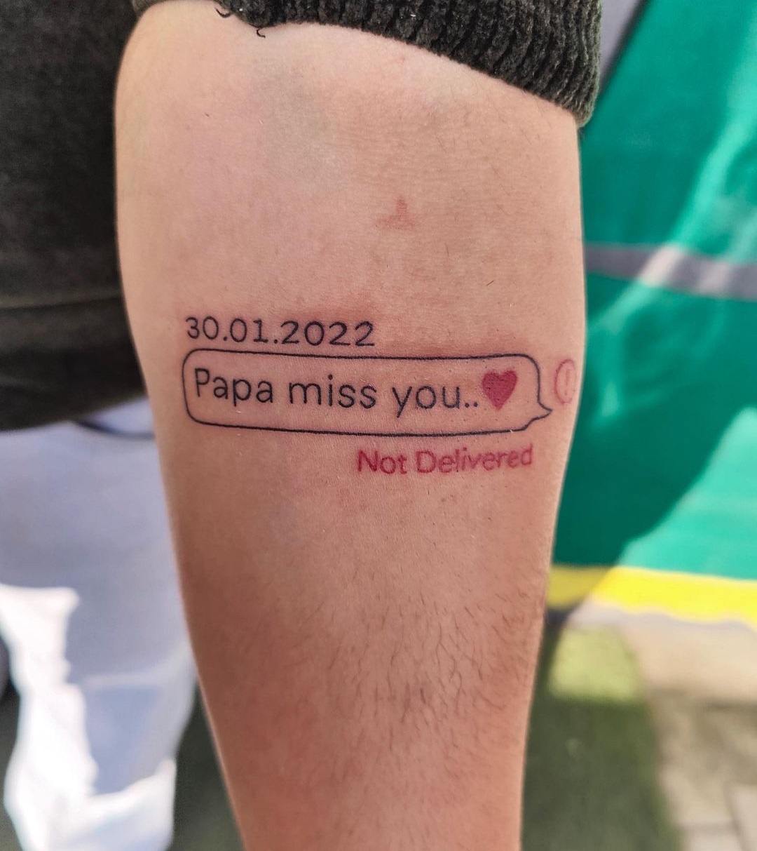 50 Heart Touching Dad Tattoo Designs to Honour Your Hero