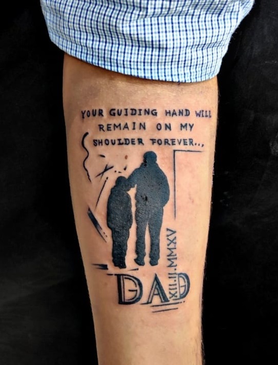 50 Heart Touching Dad Tattoo Designs to Honour Your Hero