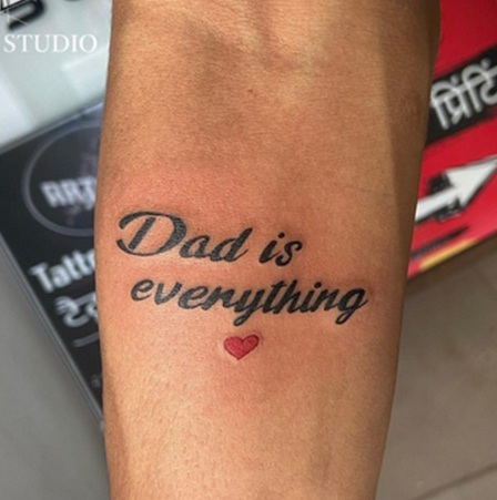 50 Heart Touching Dad Tattoo Designs to Honour Your Hero