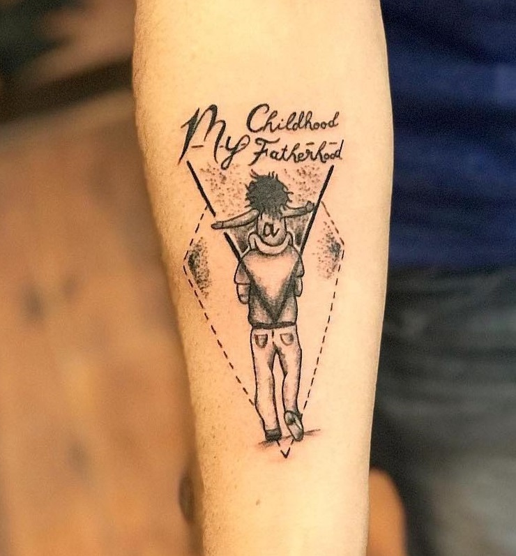50 Heart Touching Dad Tattoo Designs to Honour Your Hero
