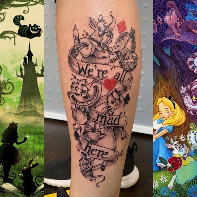 10+ Enchanting Alice In Wonderland Tattoo Ideas 2025