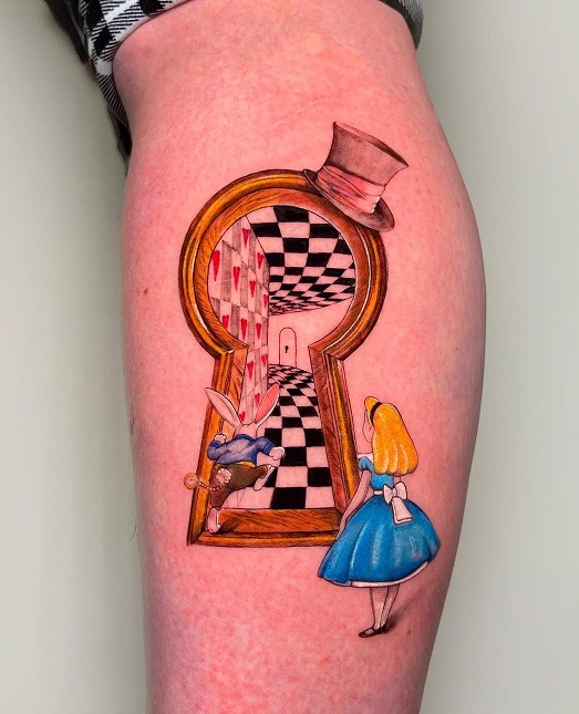 10+ Enchanting Alice In Wonderland Tattoo Ideas 2025