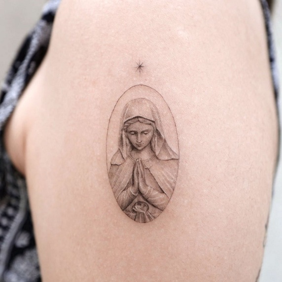 15+ Powerful Catholic Tattoo Designs and Ideas 2025