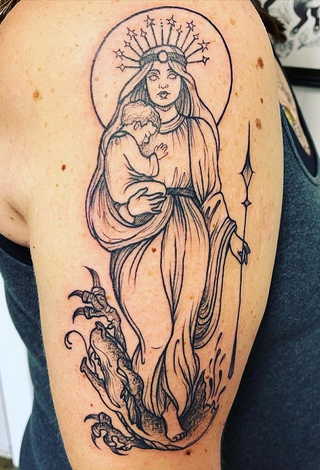 15+ Powerful Catholic Tattoo Designs and Ideas 2025