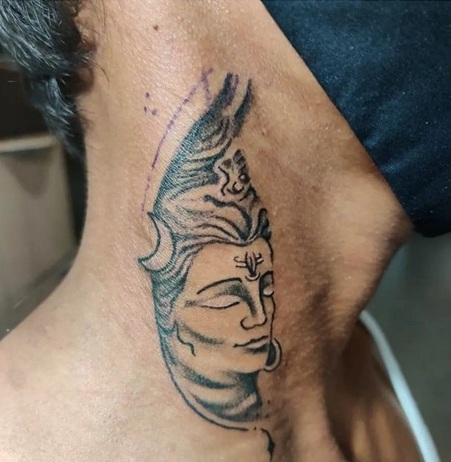 15+ Amazing Shiva (Mahadev) Tattoo Designs on Neck