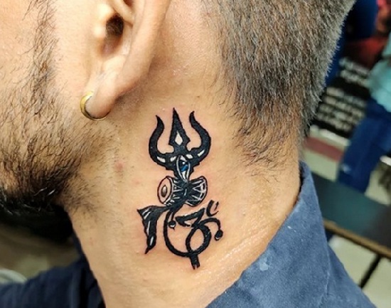 15+ Amazing Shiva (Mahadev) Tattoo Designs on Neck