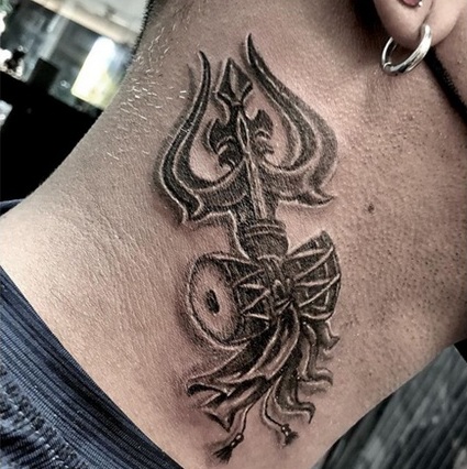 15+ Amazing Shiva (Mahadev) Tattoo Designs on Neck