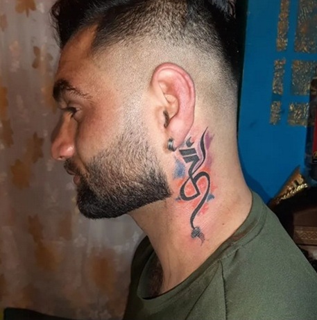 15+ Amazing Shiva (Mahadev) Tattoo Designs on Neck