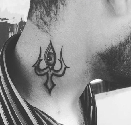 15+ Amazing Shiva (Mahadev) Tattoo Designs on Neck