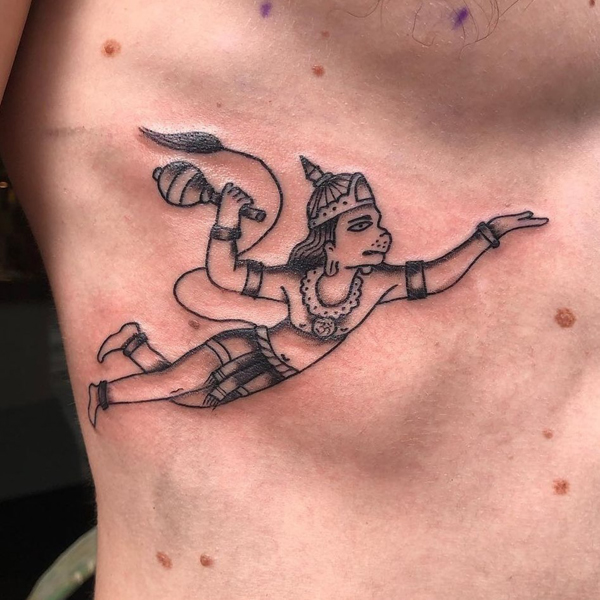 15+ Hanuman Tattoo Designs for the Devoted and Brave