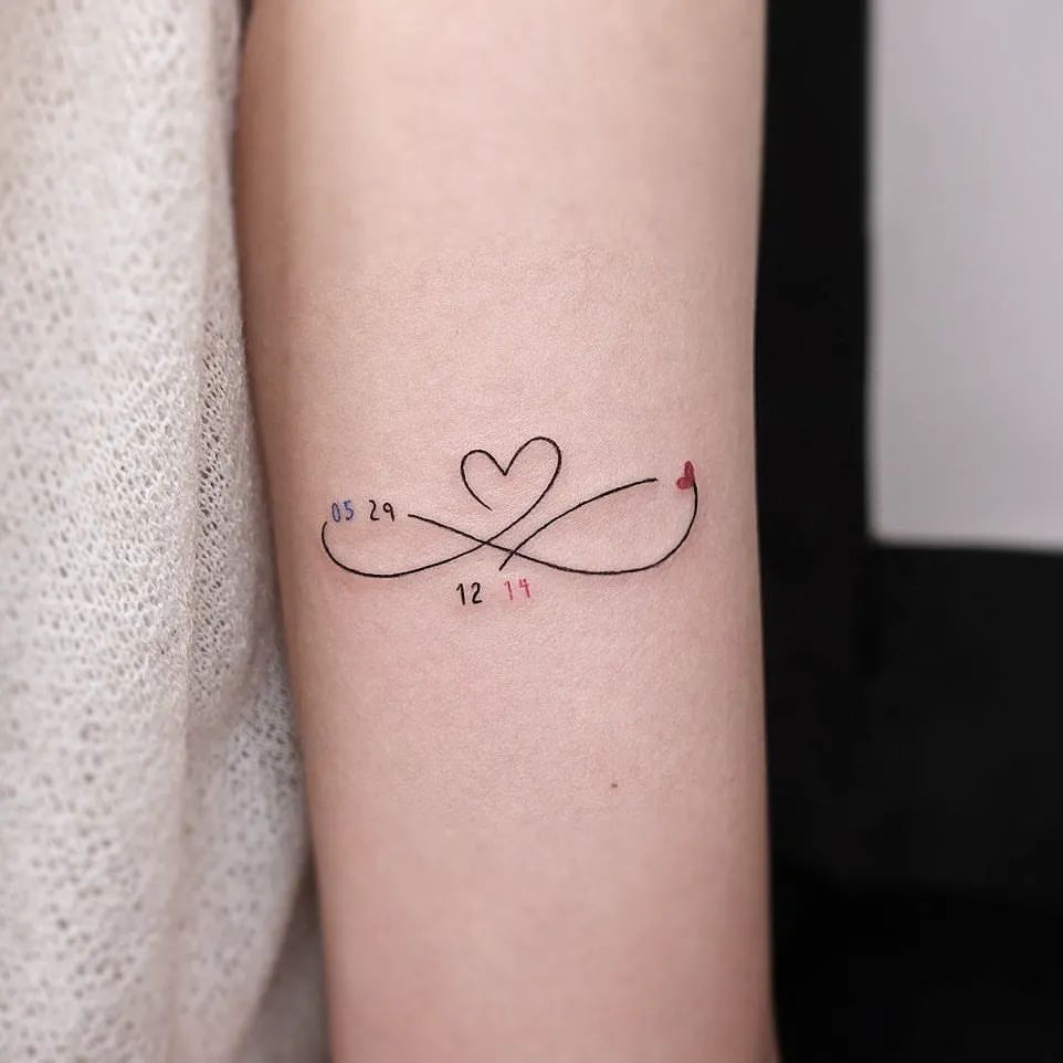45+ Beautiful Infinity Tattoo Designs for Endless Love