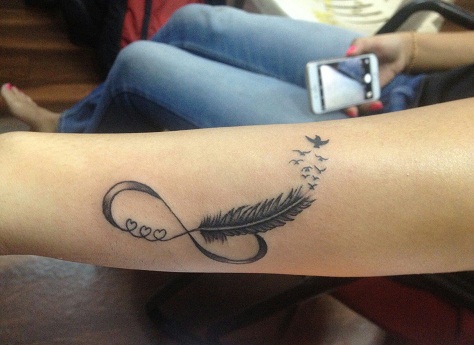 45+ Beautiful Infinity Tattoo Designs for Endless Love
